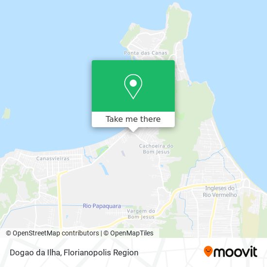 Dogao da Ilha map