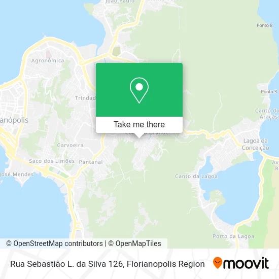 Rua Sebastião L. da Silva 126 map
