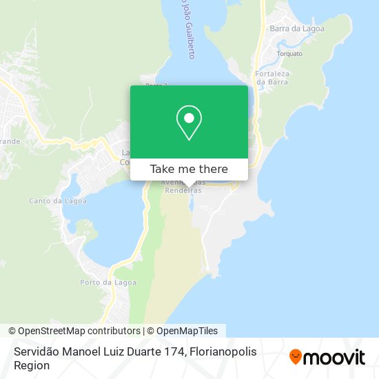 Servidão Manoel Luiz Duarte 174 map