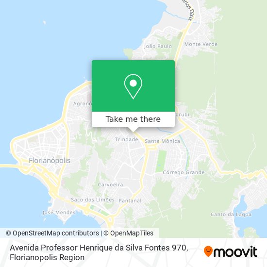 Avenida Professor Henrique da Silva Fontes 970 map