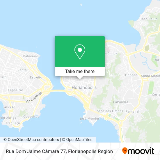 Rua Dom Jaime Câmara 77 map