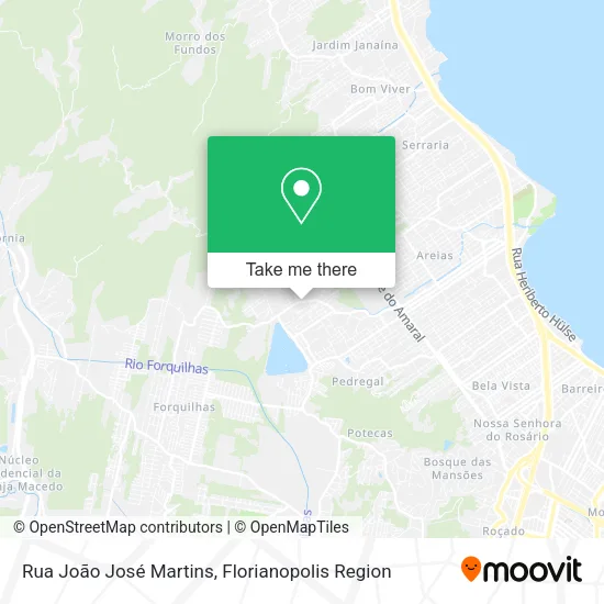 Rua João José Martins map