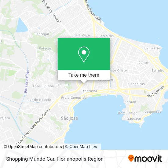 Shopping Mundo Car map