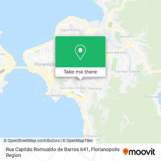 Rua Capitão Romualdo de Barros 641 map