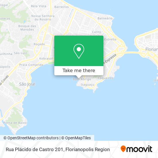 Rua Plácido de Castro 201 map