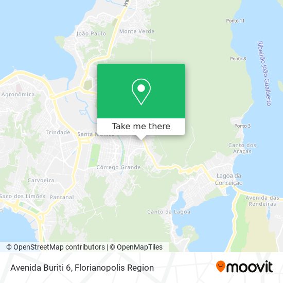 Mapa Avenida Buriti 6