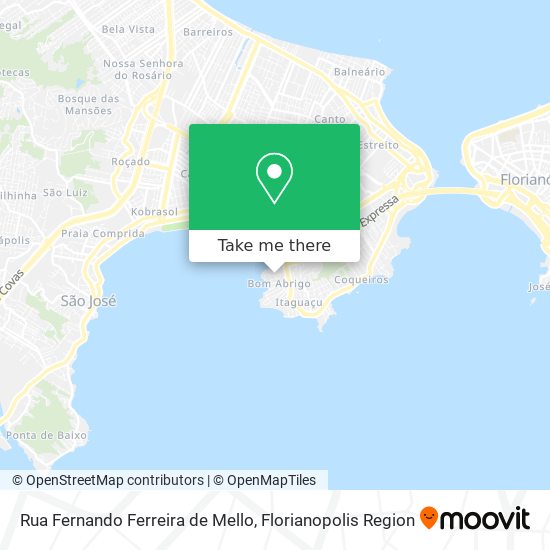 Rua Fernando Ferreira de Mello map