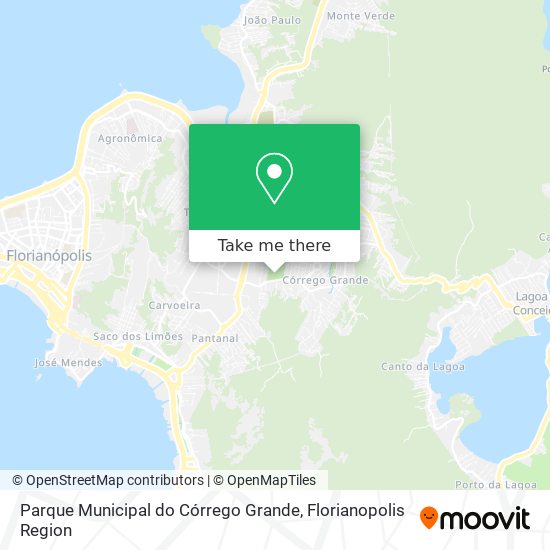 Parque Municipal do Córrego Grande map