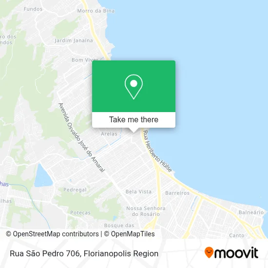 Rua São Pedro 706 map