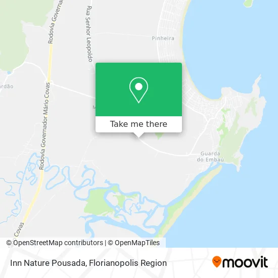 Inn Nature Pousada map