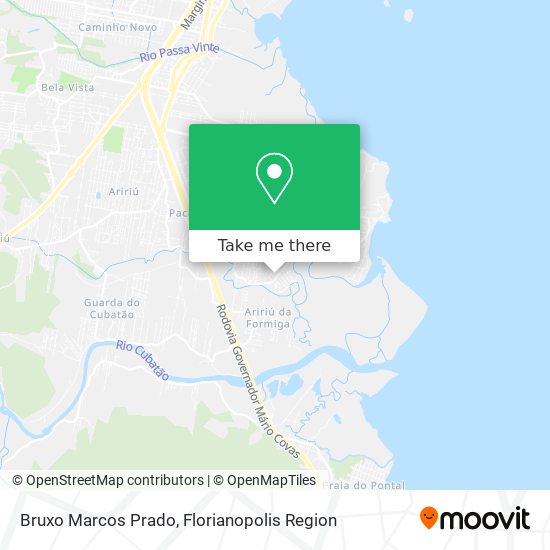 Bruxo Marcos Prado map
