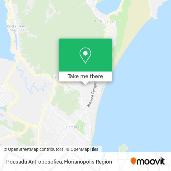 Pousada Antroposofica map