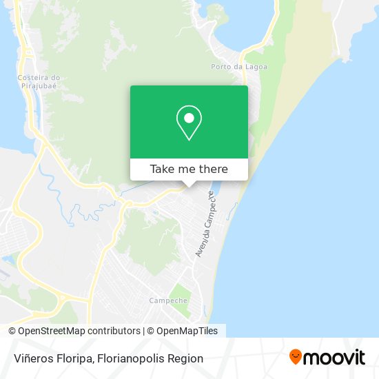 Viñeros Floripa map