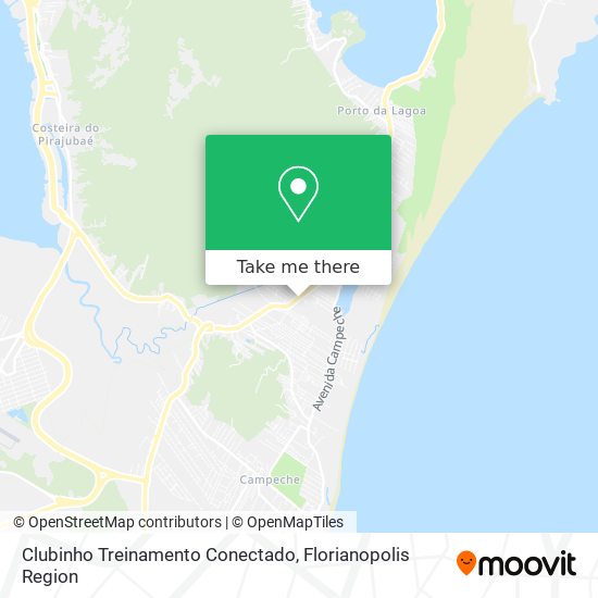 Clubinho Treinamento Conectado map