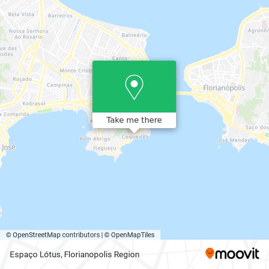 Espaço Lótus map
