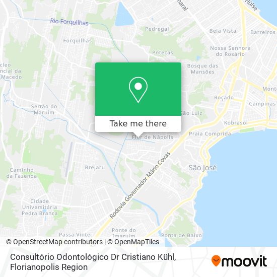 Consultório Odontológico Dr Cristiano Kühl map