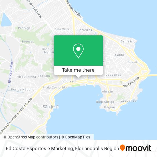 Mapa Ed Costa Esportes e Marketing