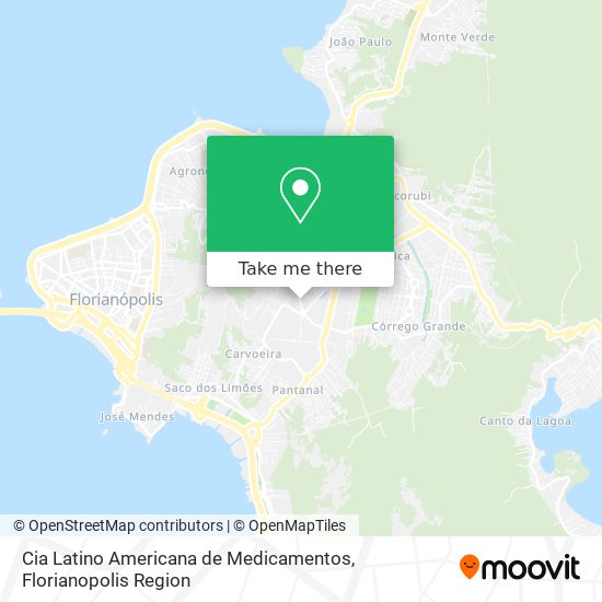 Cia Latino Americana de Medicamentos map
