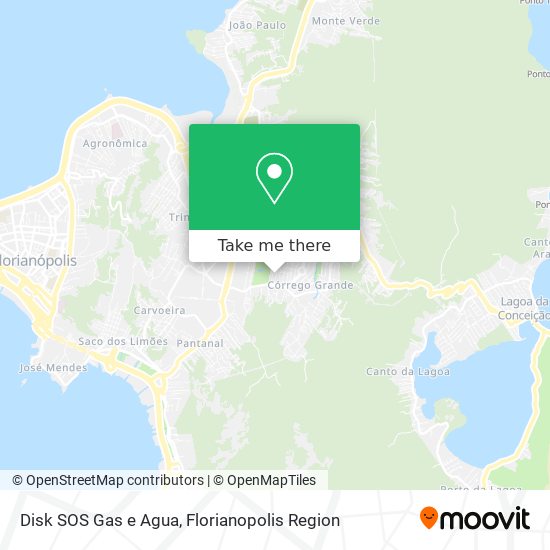 Disk SOS Gas e Agua map