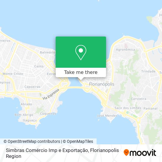 Mapa Simbras Comércio Imp e Exportação