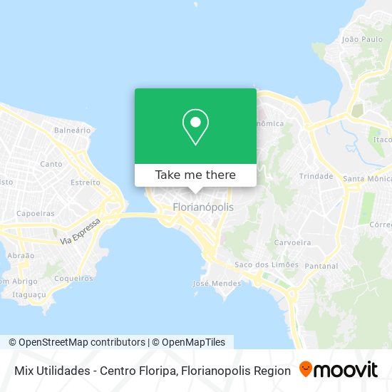 Mapa Mix Utilidades - Centro Floripa