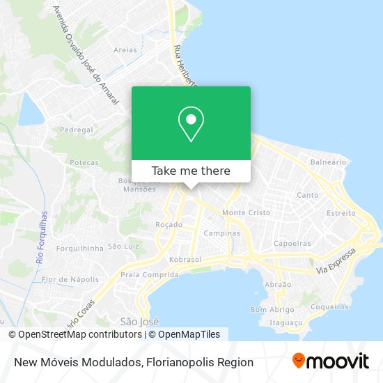 New Móveis Modulados map