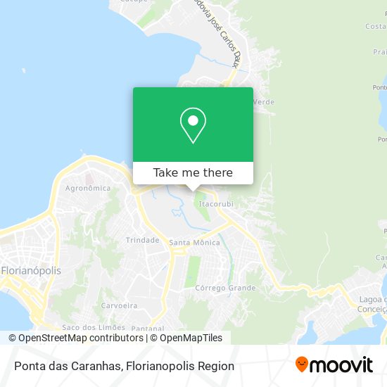 Ponta das Caranhas map
