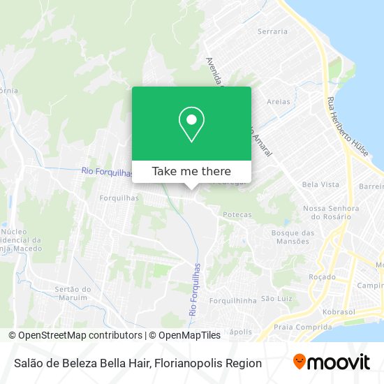 Salão de Beleza Bella Hair map