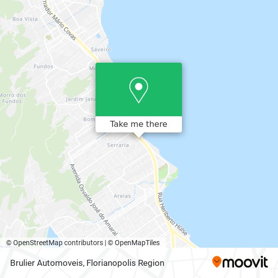 Brulier Automoveis map