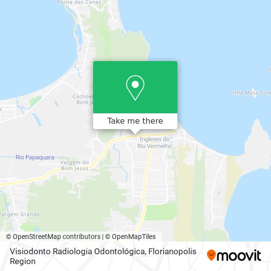 Visiodonto Radiologia Odontológica map