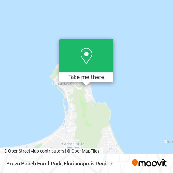 Brava Beach Food Park map