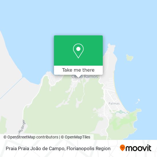 Praia Praia João de Campo map