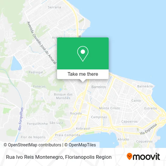 Rua Ivo Reis Montenegro map
