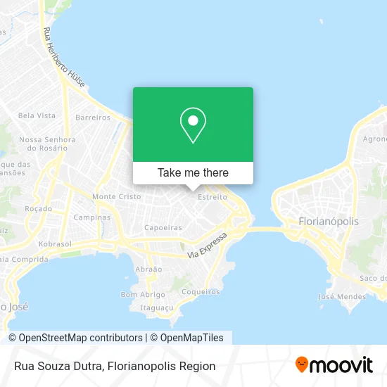 Rua Souza Dutra map