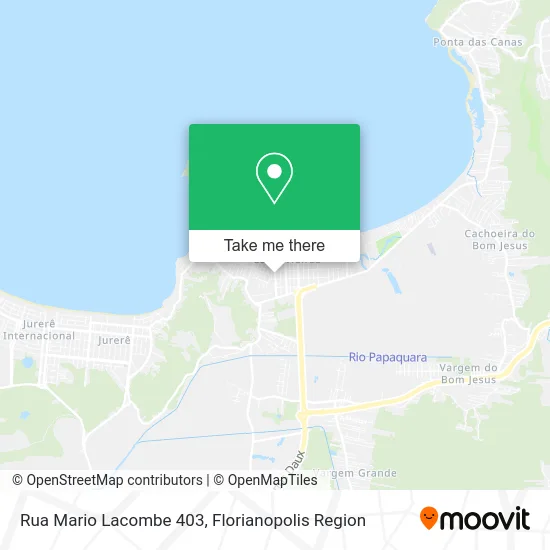 Rua Mario Lacombe 403 map