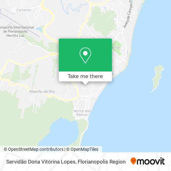 Servidão Dona Vitórina Lopes map