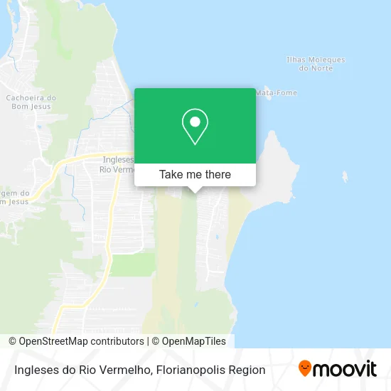 Ingleses do Rio Vermelho map