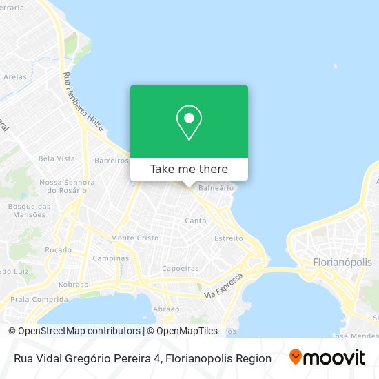 Rua Vidal Gregório Pereira 4 map