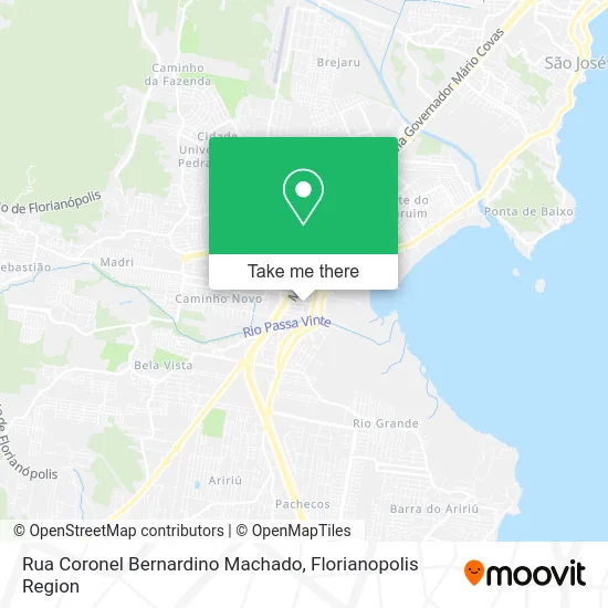 Rua Coronel Bernardino Machado map