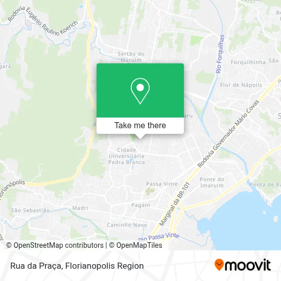 Rua da Praça map
