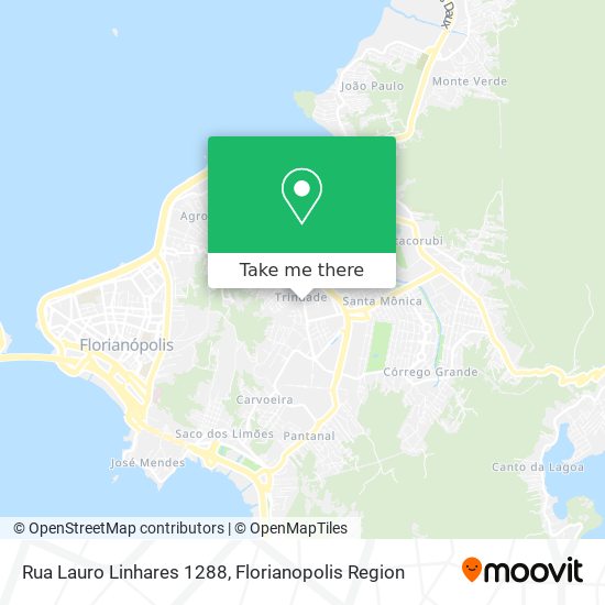 Mapa Rua Lauro Linhares 1288