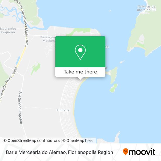 Bar e Mercearia do Alemao map