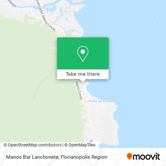 Manos Bar Lanchonete map