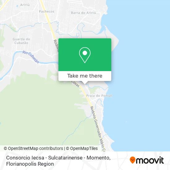 Consorcio Iecsa - Sulcatarinense - Momento map