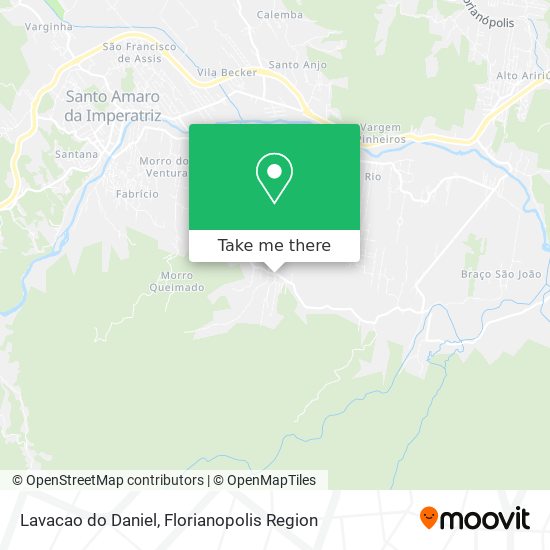 Lavacao do Daniel map