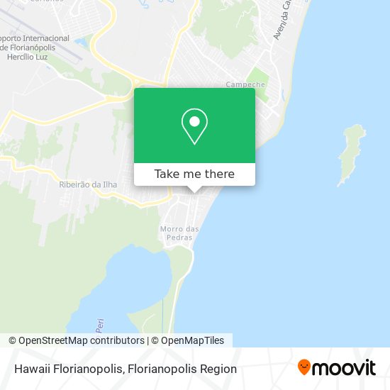 Hawaii Florianopolis map