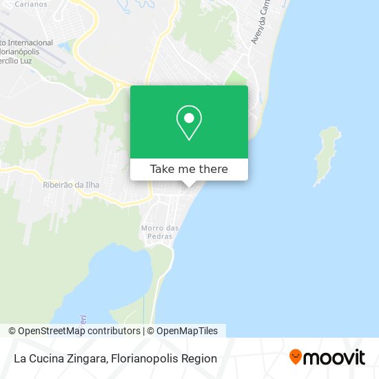 La Cucina Zingara map