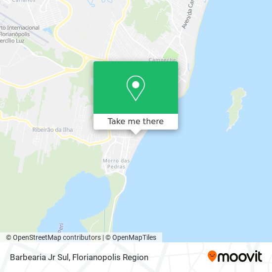 Barbearia Jr Sul map