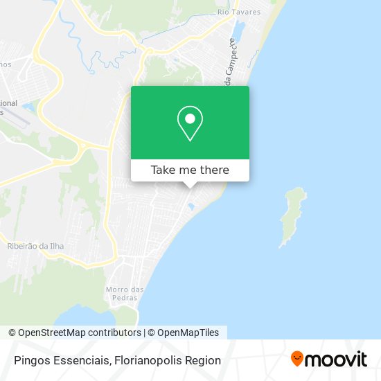 Pingos Essenciais map