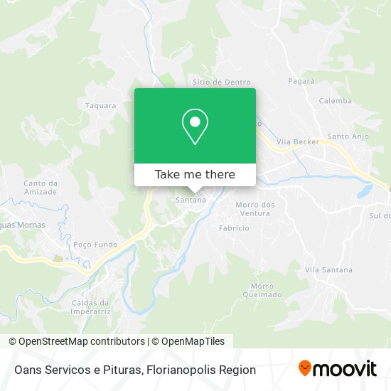 Oans Servicos e Pituras map
